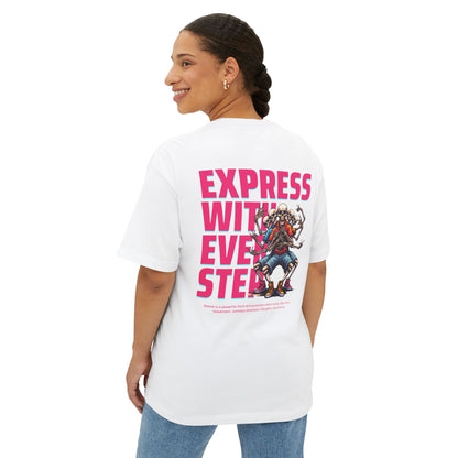 F&BPD - Express With Every Step Oversized Tee – Statement Streetwear