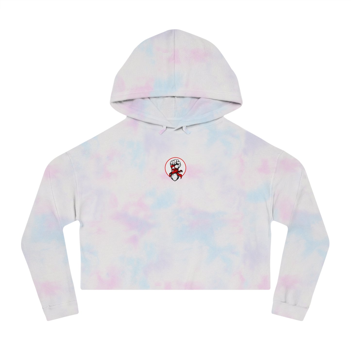 Blessed - Cropped Hooded Sweatshirt