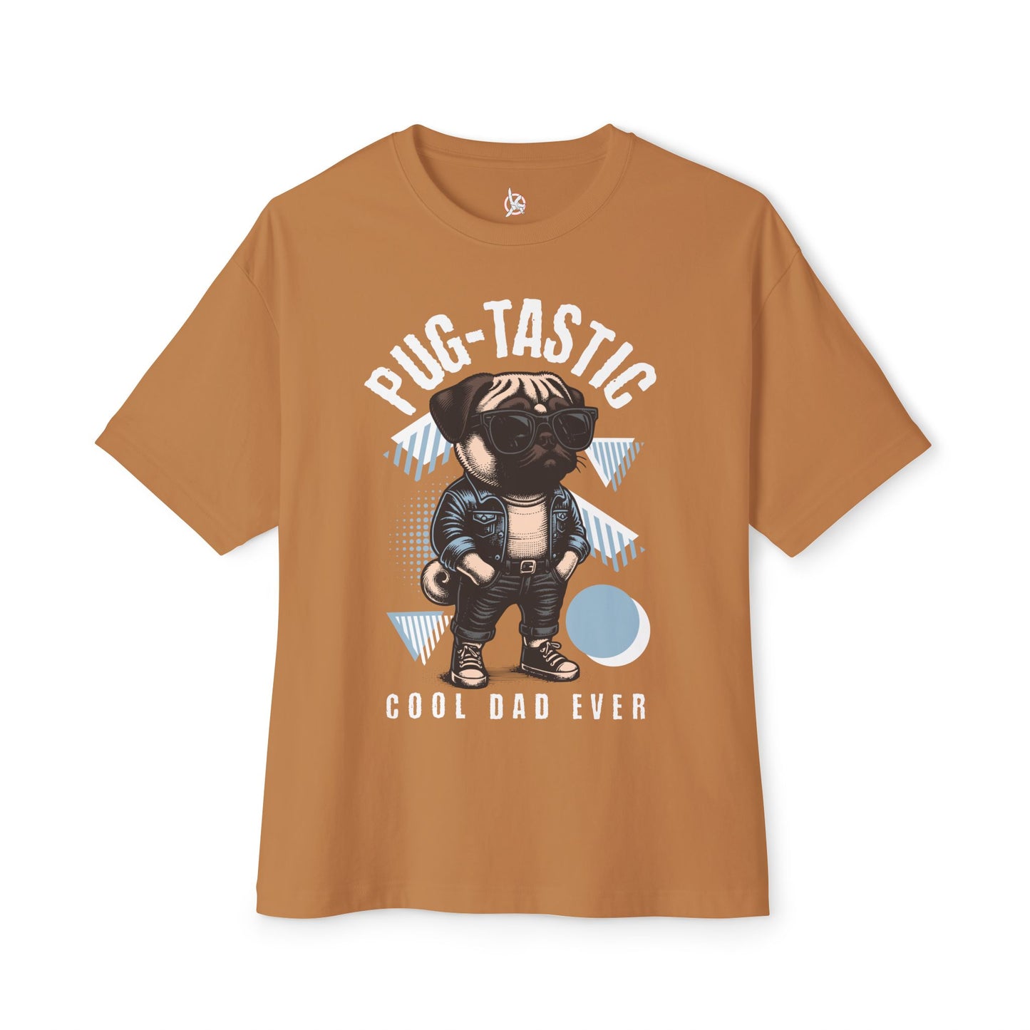 FPD - Pugtastic Oversized Tee – Playful Dog Lover Streetwear