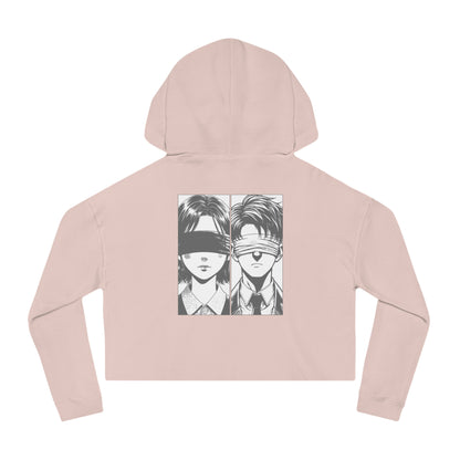 F&BPD - Battles Cropped Hoodie – Mental Health Statement Streetwear