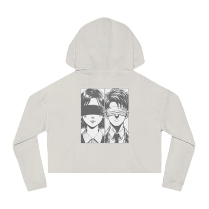 F&BPD - Battles Cropped Hoodie – Mental Health Statement Streetwear