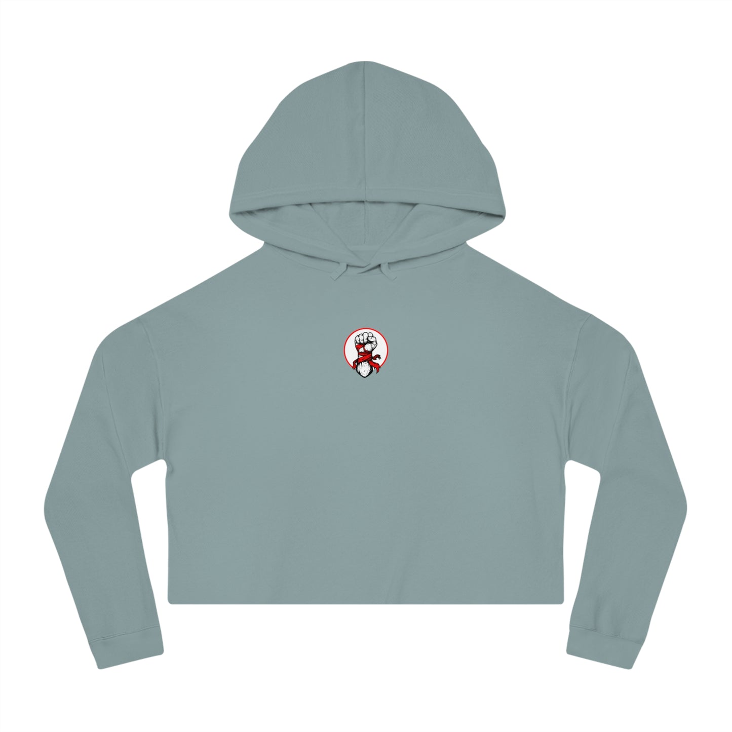 Blessed - Cropped Hooded Sweatshirt