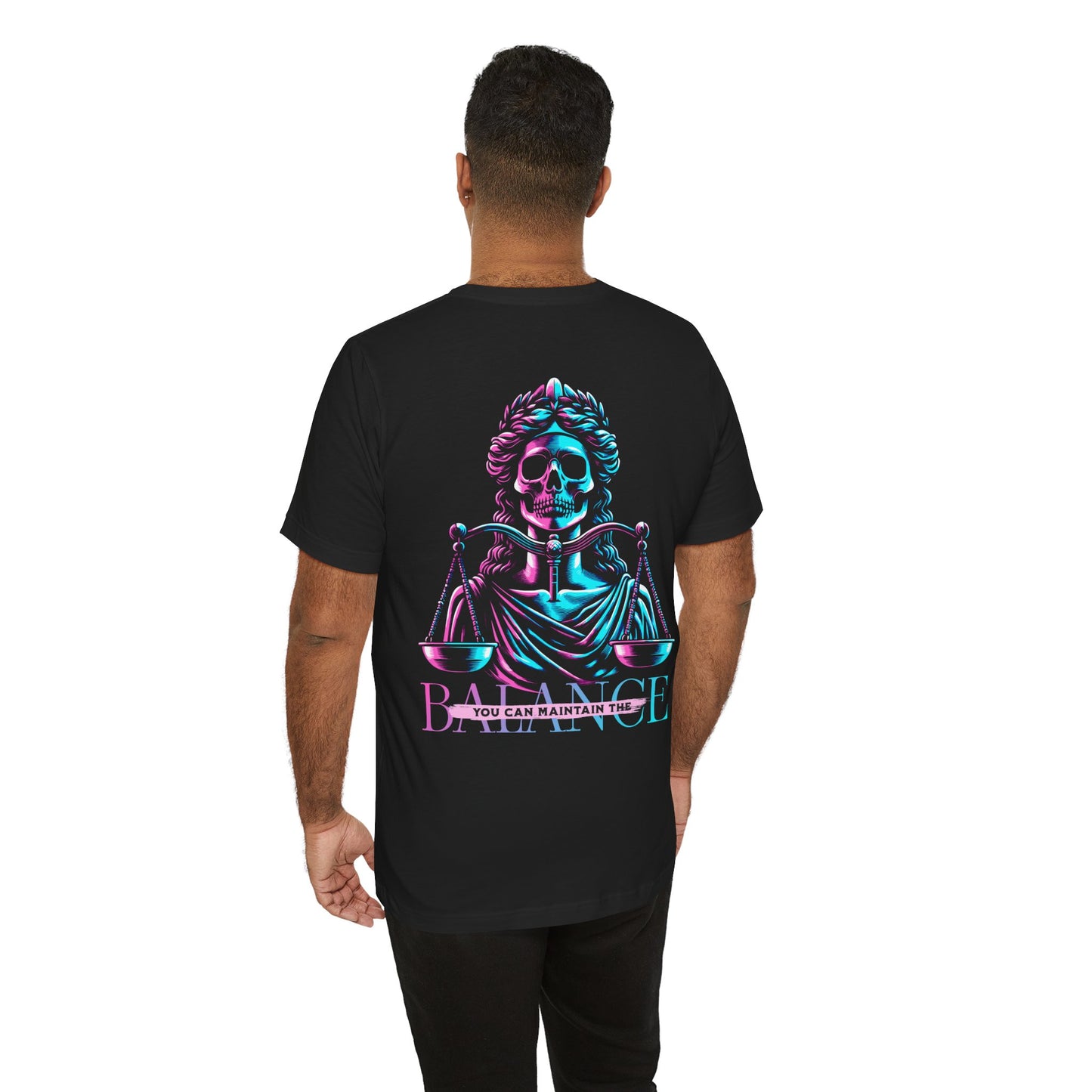 F&BPD - Unisex T-shirt - Maintain the Balance Tee – Mindfulness & Wellness Statement Shirt