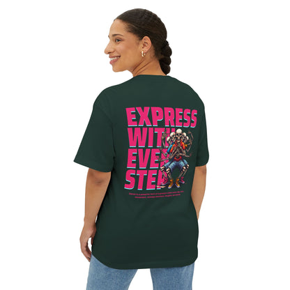 F&BPD - Express With Every Step Oversized Tee – Statement Streetwear