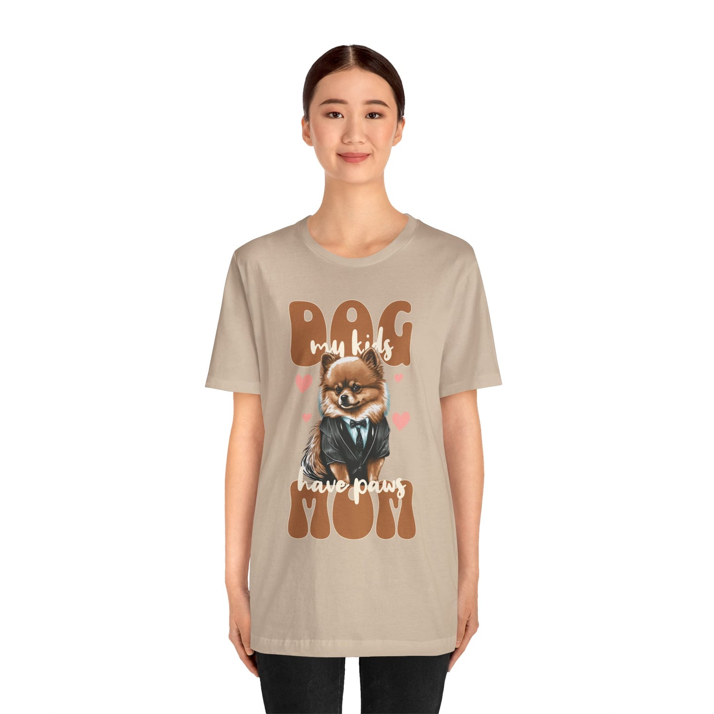 Dog Mom T-Shirt | Cute Pet Lover Unisex Tee - FPD