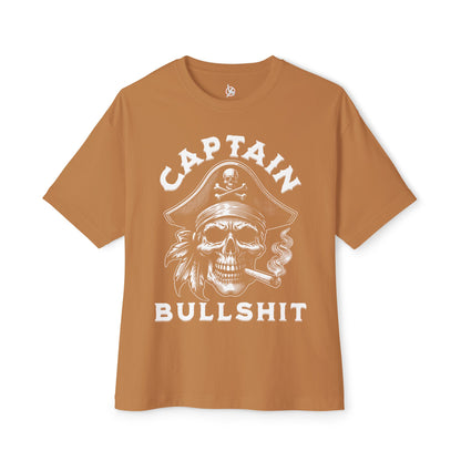 FPD - Captain Bullshit Oversized Tee — Myth-Buster & Truth-Seeker Shirt