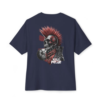F&BPD - World Peace Oversized Tee – Hope & Unity Statement Shirt