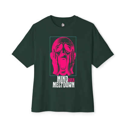 FPD - Mind Over Meltdown Oversized Tee — Mental Strength Statement Shirt