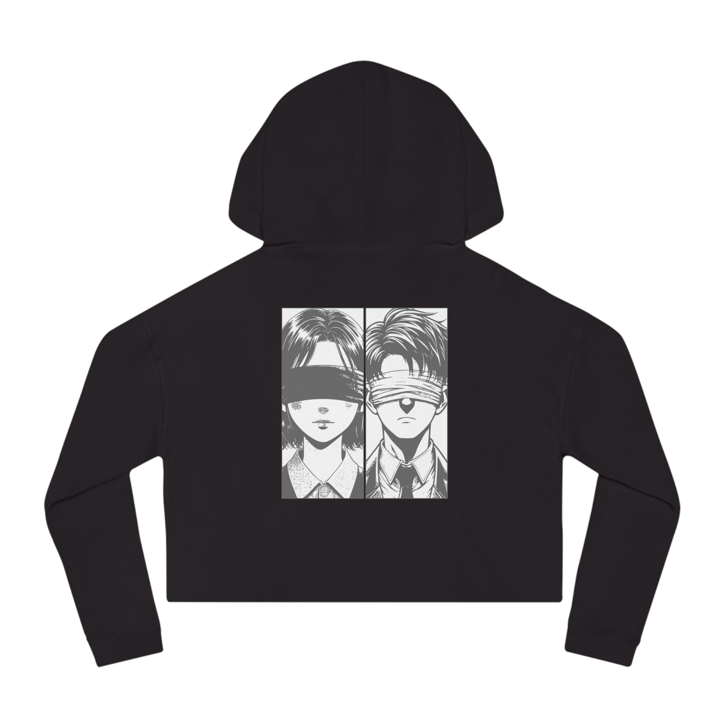 F&BPD - Battles Cropped Hoodie – Mental Health Statement Streetwear