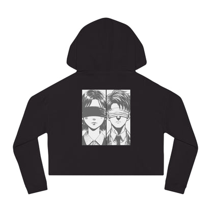F&BPD - Battles Cropped Hoodie – Mental Health Statement Streetwear