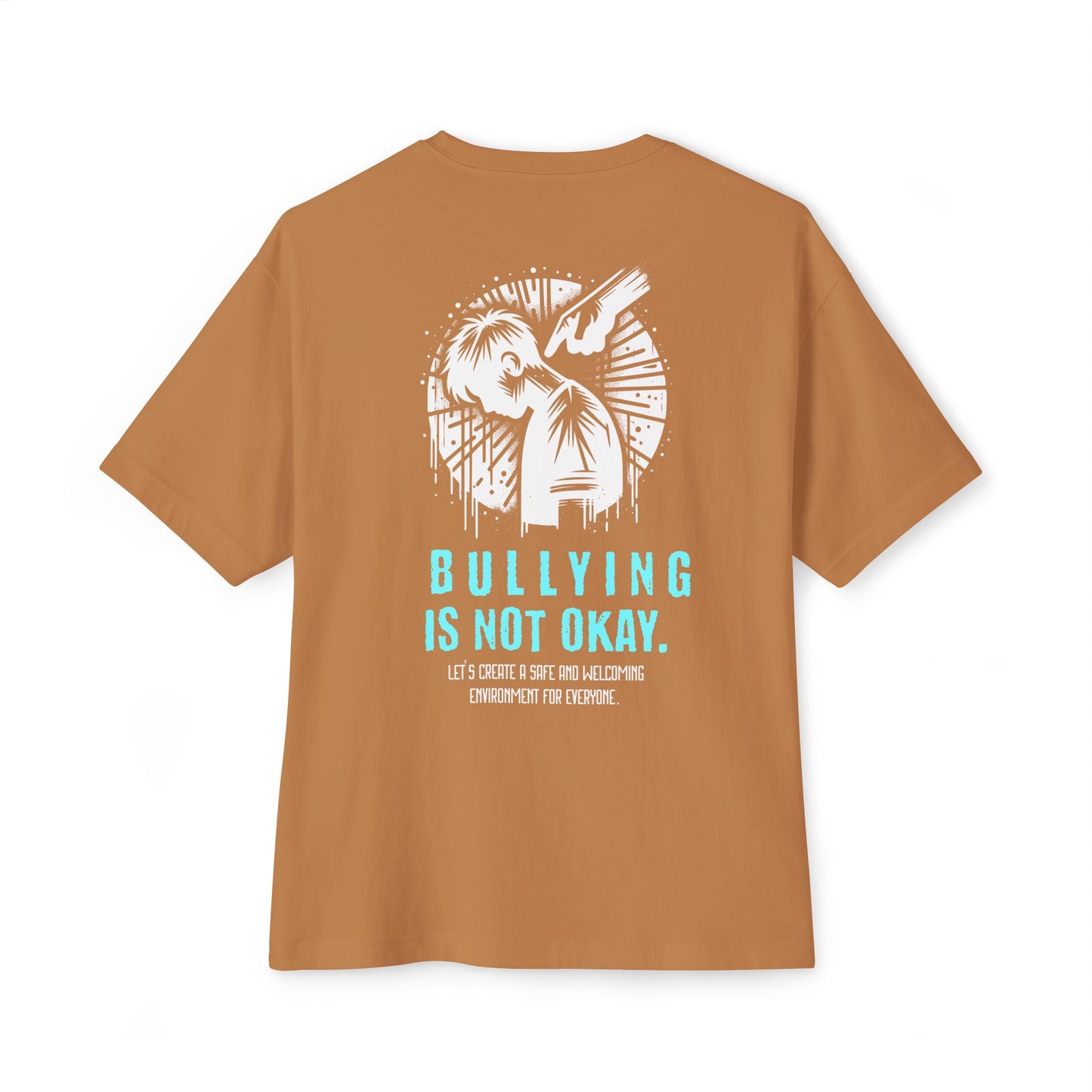 F&BPD - Bullying is NOT okay - Unisex Oversized T-shirt