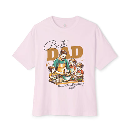 Best Dad Oversized T-Shirt – Relaxed Fit | Father’s Day Gift