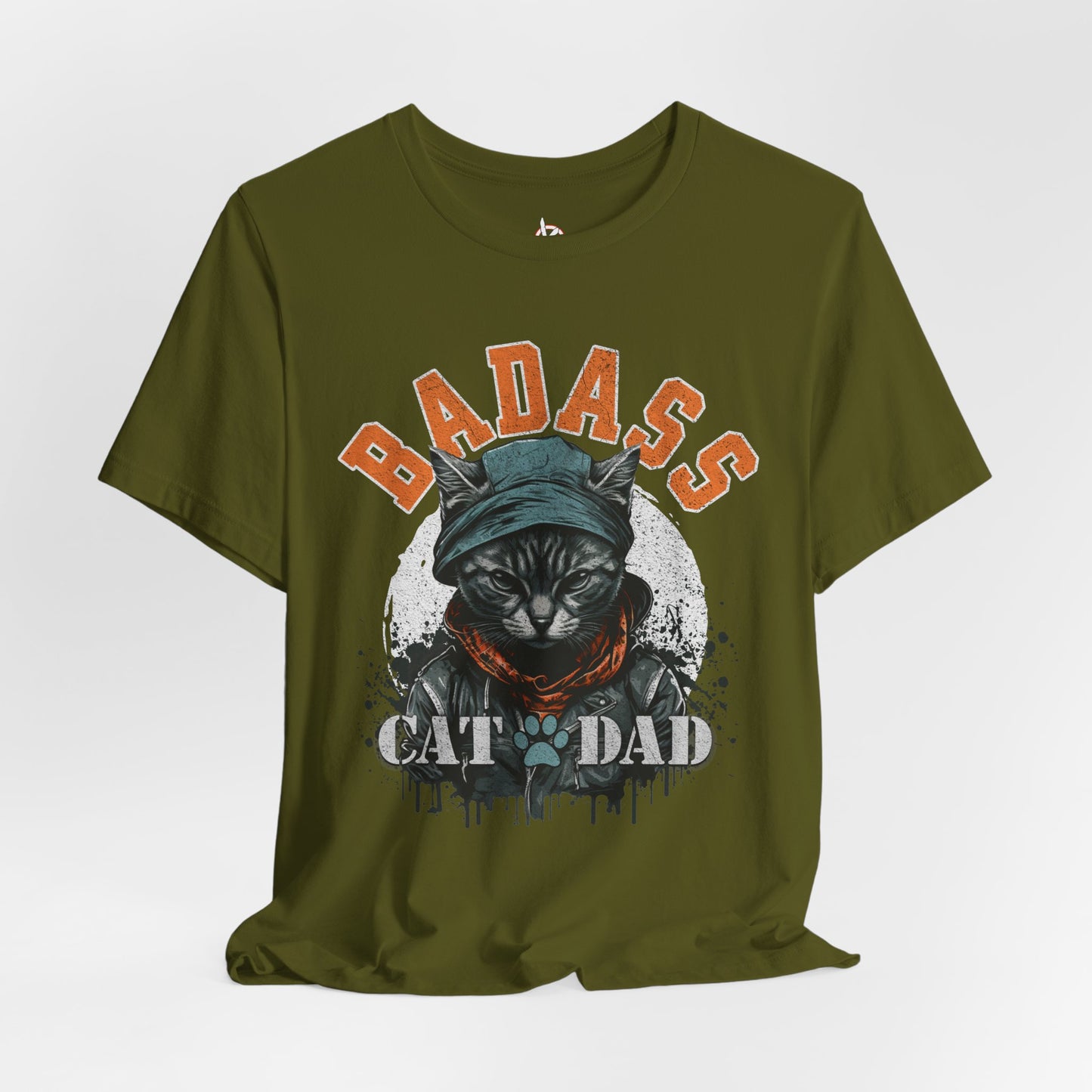Badass Cat Dad Unisex T-Shirt – Funny Cat Lover Tee for Proud Pet Owners - FPD