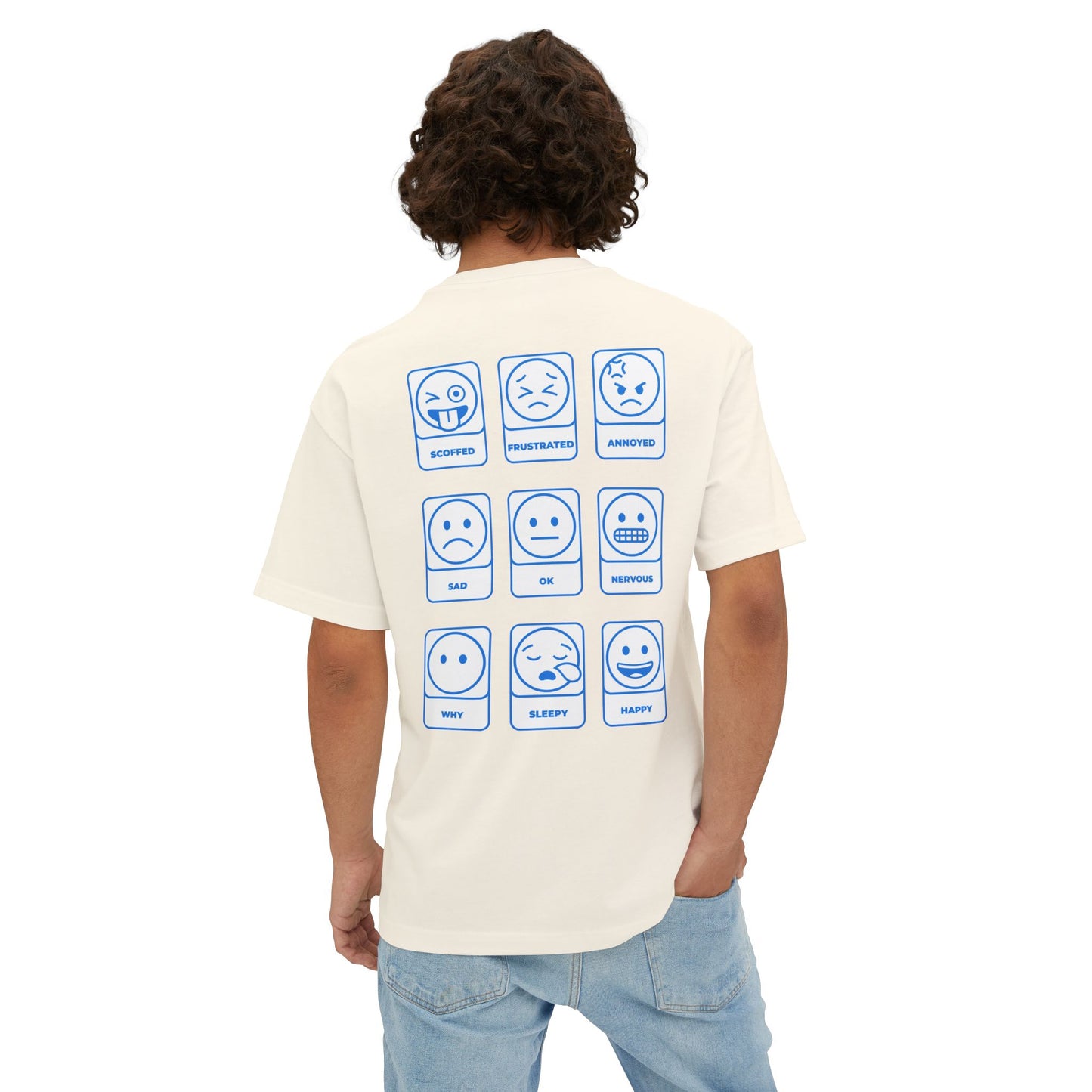 F&BPD - Emotions Oversized Tee – Expression & Emotional Awareness Streetwear