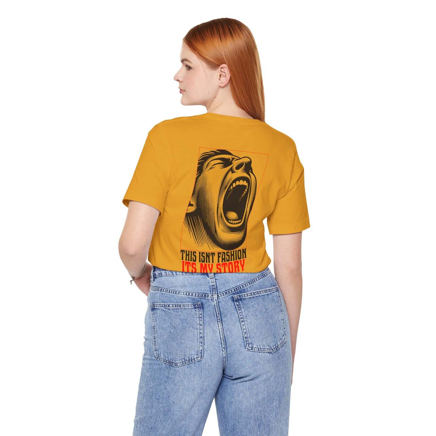 F&BPD - Unisex T-shirt - This Isn’t Fashion, It’s My Story Tee – Self-Expression Statement Shirt