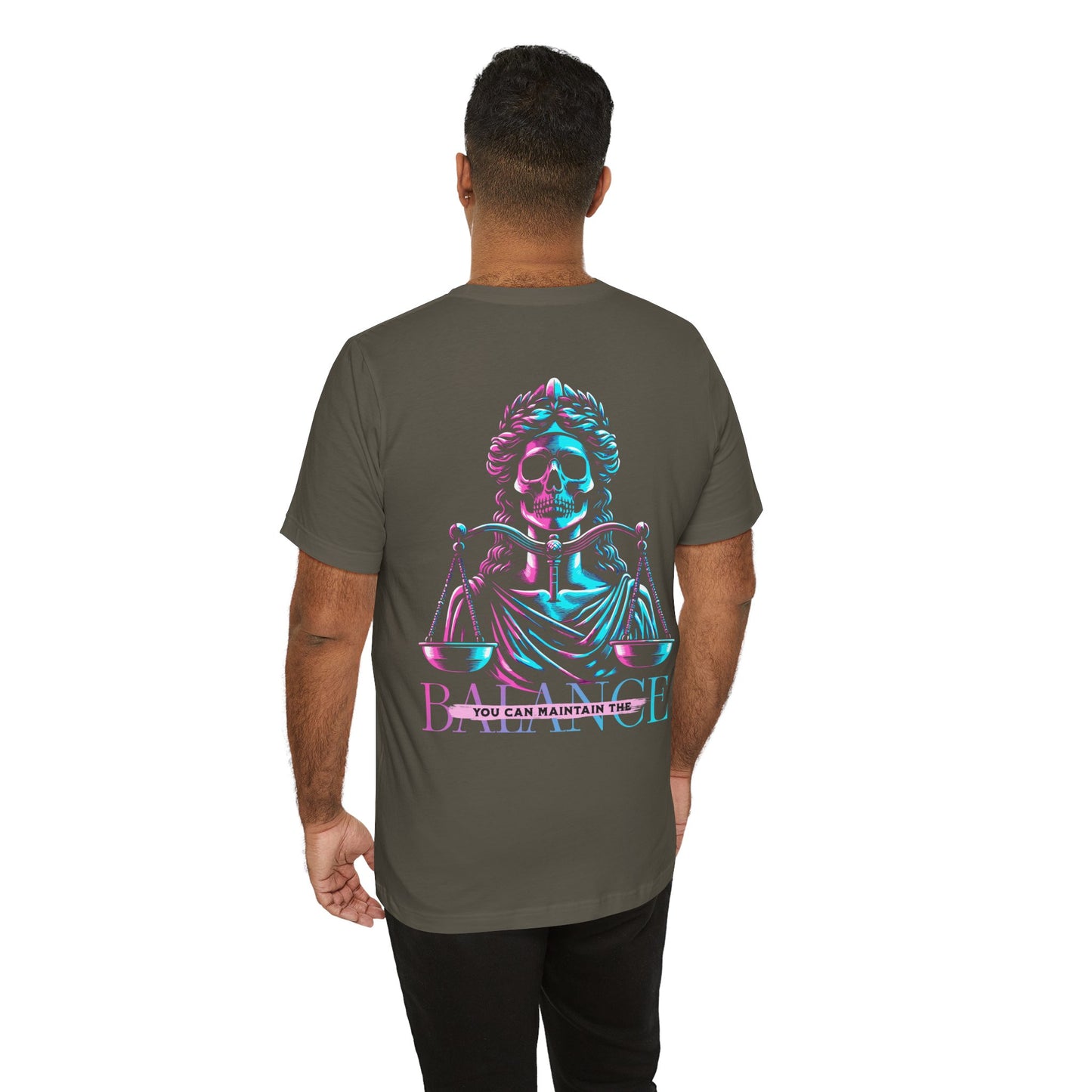 F&BPD - Unisex T-shirt - Maintain the Balance Tee – Mindfulness & Wellness Statement Shirt