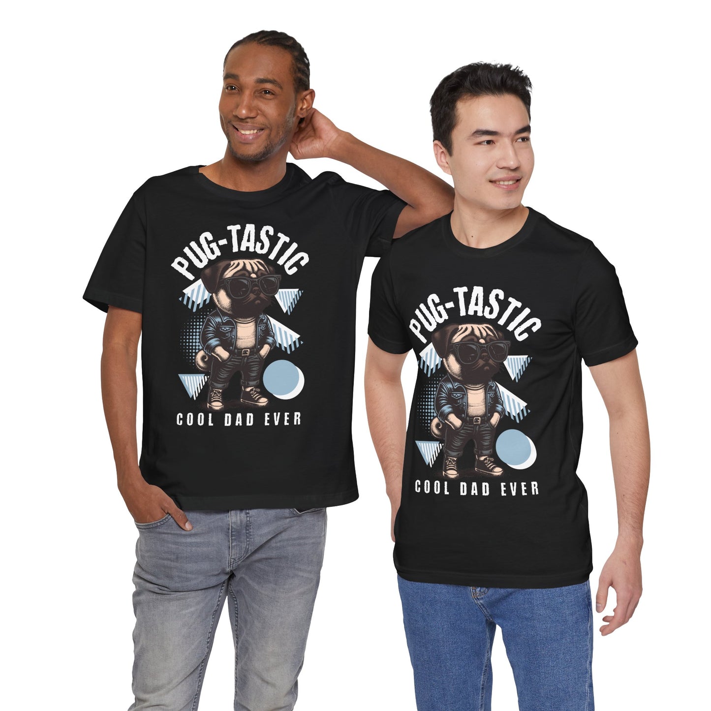 FPD - Unisex T-shirt - Pugtastic Tee – Fun & Playful Dog Lover Shirt