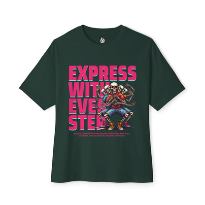 FPD - Express With Every Step Oversized Tee – Creative Confidence Shirt
