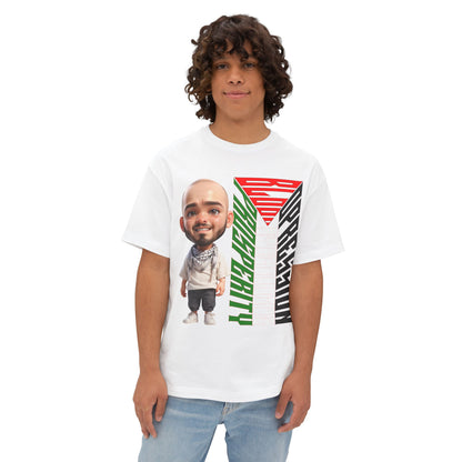 Palestinian Flag Freedom Peace Equality Oversized Tee – Solidarity Shirt - FPD