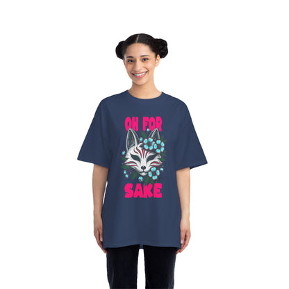 Oh For Fox Sake Oversized T-Shirt – Funny Graphic Tee Print | Streetwear Cotton Tee