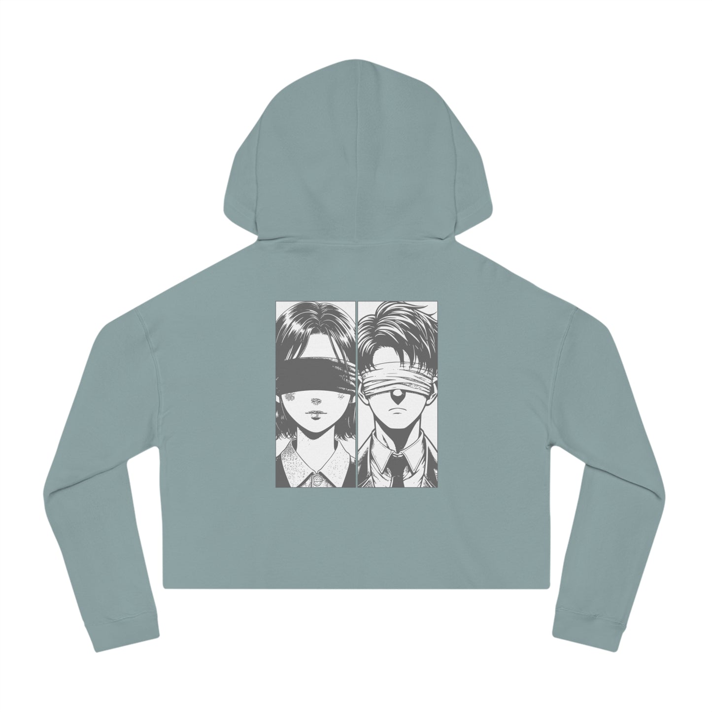 F&BPD - Battles Cropped Hoodie – Mental Health Statement Streetwear