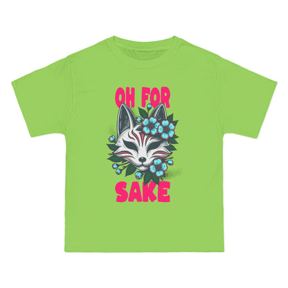 Oh For Fox Sake Oversized T-Shirt – Funny Graphic Tee Print | Streetwear Cotton Tee