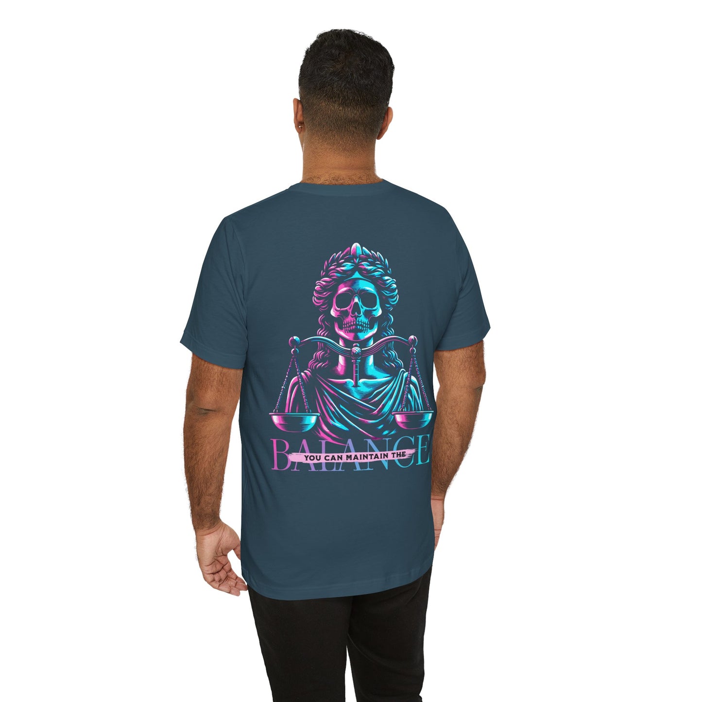 F&BPD - Unisex T-shirt - Maintain the Balance Tee – Mindfulness & Wellness Statement Shirt