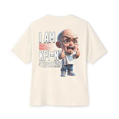 I Am KPI-n’ Together Oversized Tee – Funny Corporate KPI Humor Shirt