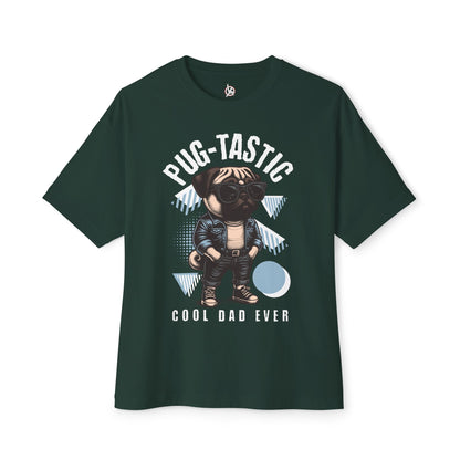 FPD - Pugtastic Oversized Tee – Playful Dog Lover Streetwear
