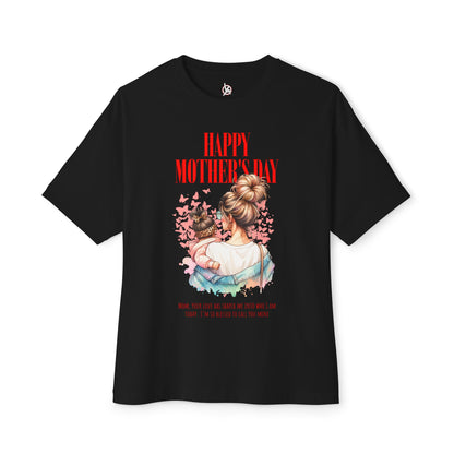 Happy Mother’s Day Oversized T-Shirt – Relaxed Fit Gift for Moms