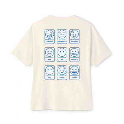 F&BPD - Emotions Oversized Tee – Expression & Emotional Awareness Streetwear