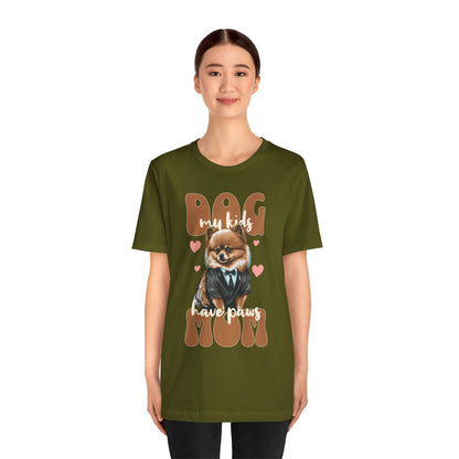 Dog Mom T-Shirt | Cute Pet Lover Unisex Tee - FPD