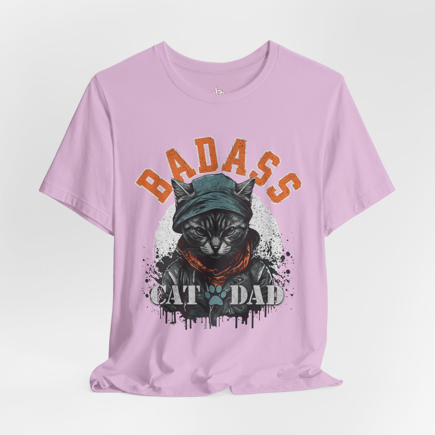 Badass Cat Dad Unisex T-Shirt – Funny Cat Lover Tee for Proud Pet Owners - FPD