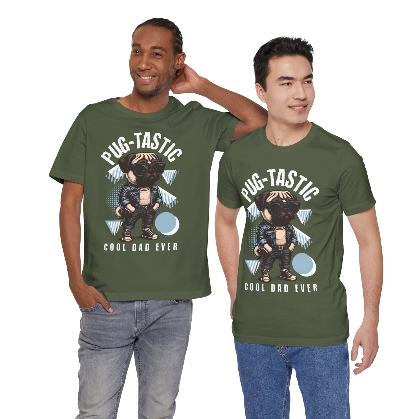 FPD - Unisex T-shirt - Pugtastic Tee – Fun & Playful Dog Lover Shirt