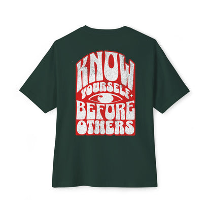 F&BPD - Know Yourself Before Others Oversized Tee – Self-Awareness Streetwear