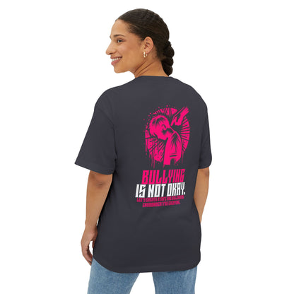 F&BPD - Bullying is NOT okay - Unisex Oversized T-shirt