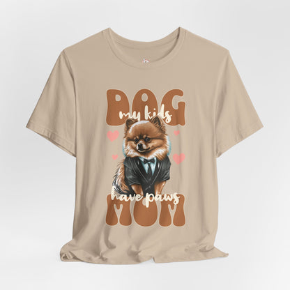 Dog Mom T-Shirt | Cute Pet Lover Unisex Tee - FPD
