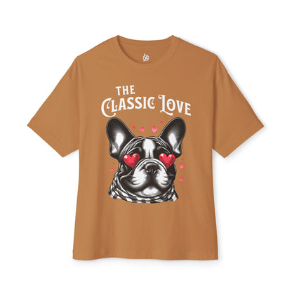 FPD - Pug Classic Love Oversized Tee – Cute Dog Lover Streetwear