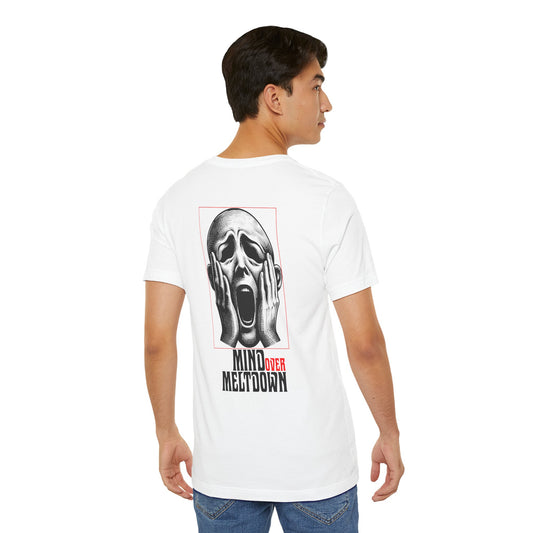 F&BPD - Unisex Tee - Mind Over Meltdown Tee – Calm in Chaos Statement Shirt