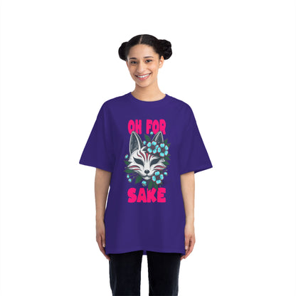 Oh For Fox Sake Oversized T-Shirt – Funny Graphic Tee Print | Streetwear Cotton Tee
