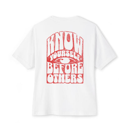 F&BPD - Know Yourself Before Others Oversized Tee – Self-Awareness Streetwear