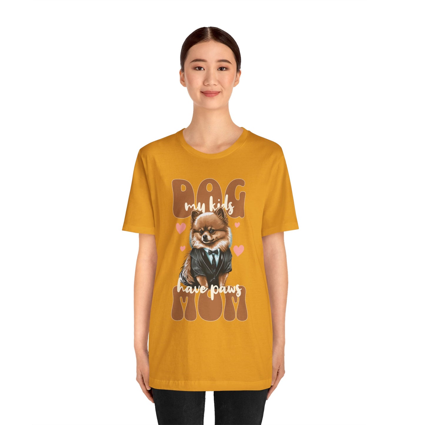 Dog Mom T-Shirt | Cute Pet Lover Unisex Tee - FPD