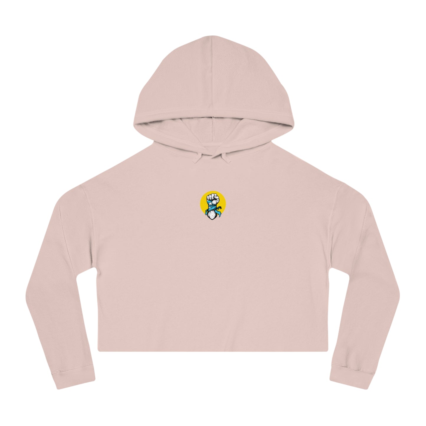 Cropped Hooded Sweatshirt: Stay Hopeful