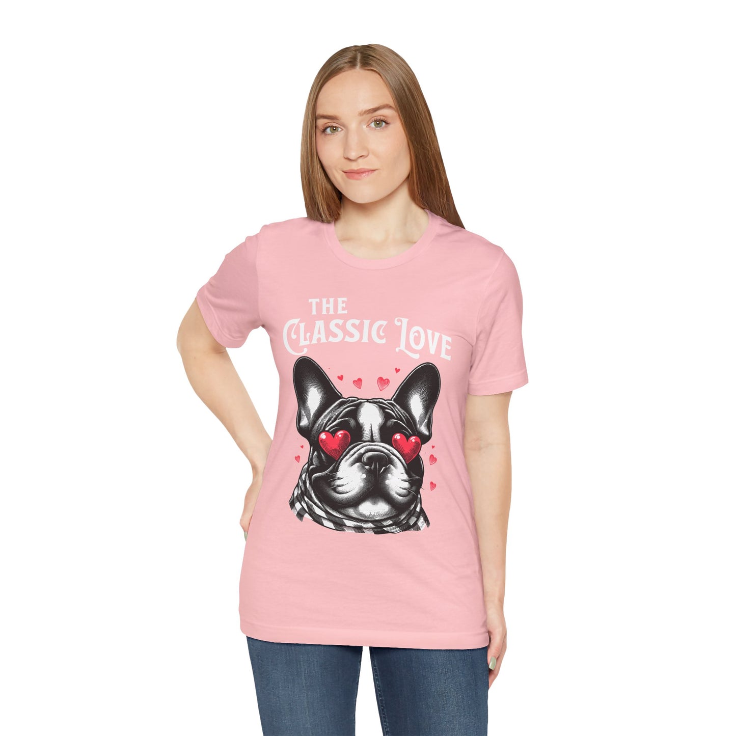 FPD - Unisex T-shirt - Pug Classic Love Tee – Cute Dog Lover Statement Shirt
