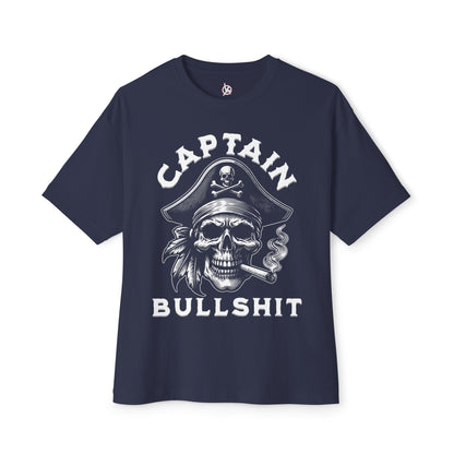 FPD - Captain Bullshit Oversized Tee — Myth-Buster & Truth-Seeker Shirt