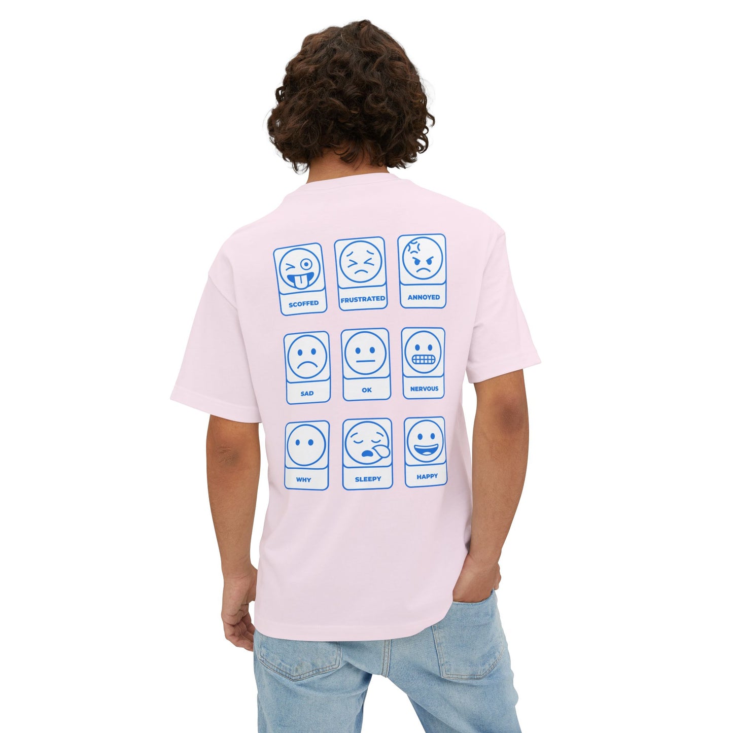 F&BPD - Emotions Oversized Tee – Expression & Emotional Awareness Streetwear