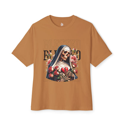 FPD - Blessed Oversized Tee – Minimalist Faith & Gratitude Shirt
