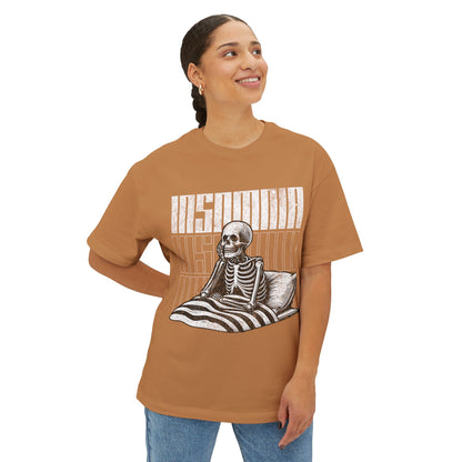 FPD - Insomnia Oversized Tee — Late Night Mind Battle Statement Shirt
