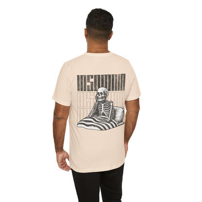 F&BPD - Unisex T-shirt - Insomnia Tee – Late Night Mind Battle Statement Shirt