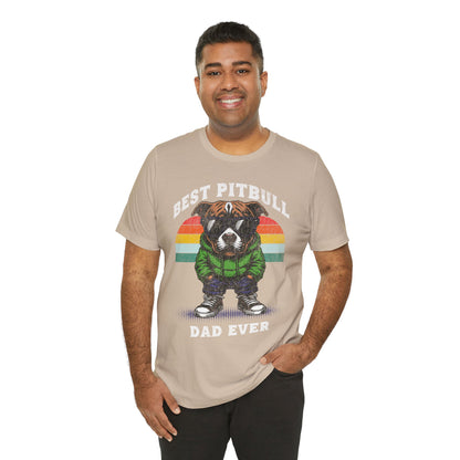 FPD - Unisex T-shirt - Best Pitbull Dad Ever Tee – Dog Lover Statement Shirt